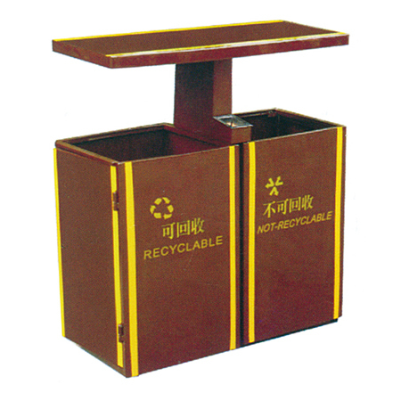 钢板垃圾桶DZJ-3803